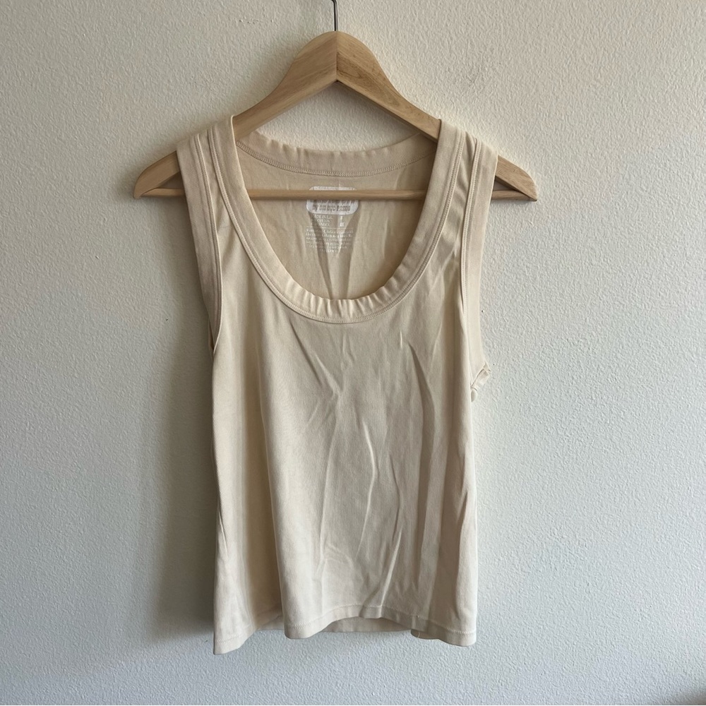 Big Bud Press Cream Tank Top Size L